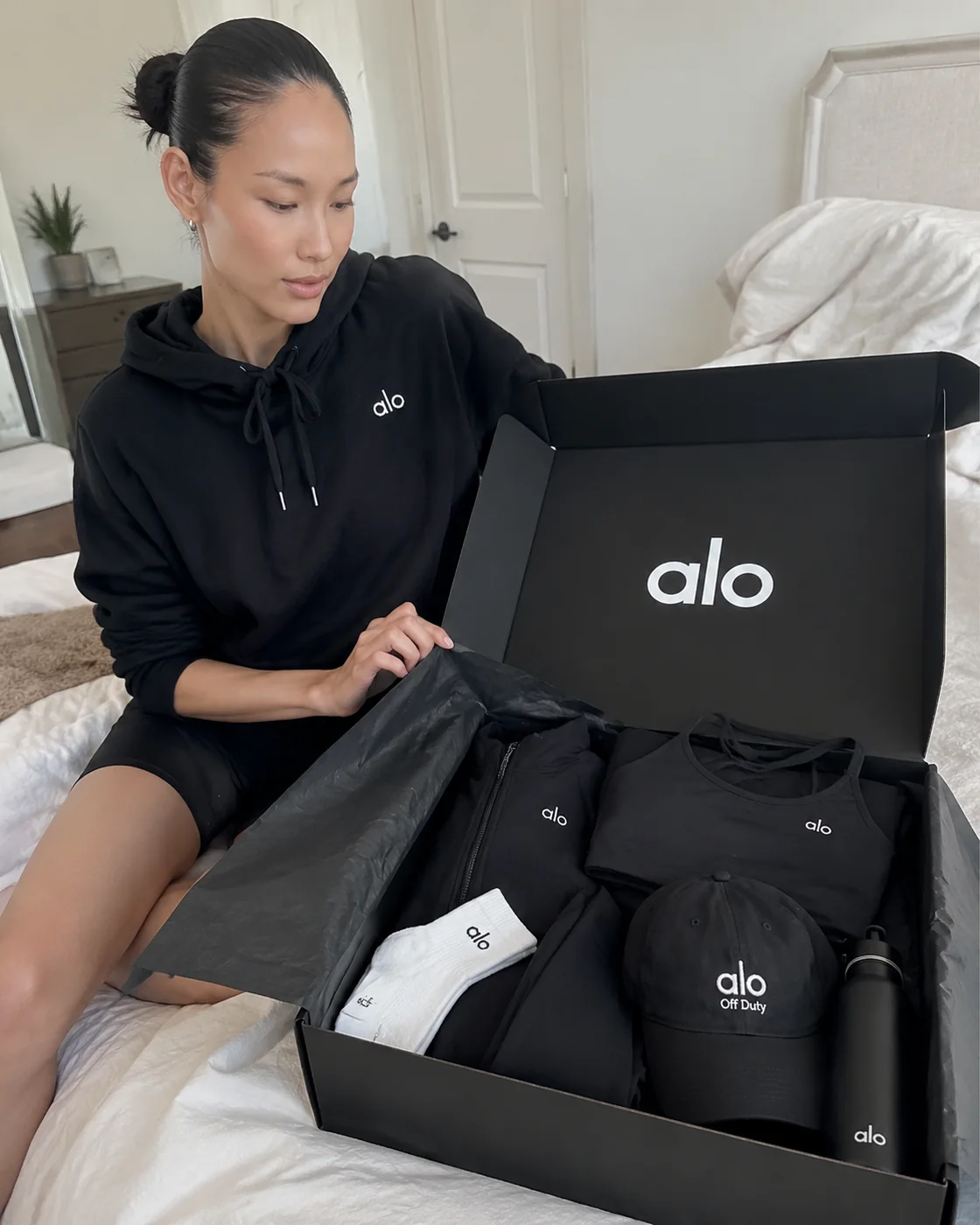 Illustrative campaign image for Alo Yoga Activewear Mystery Box